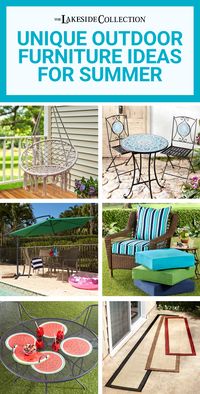 In order to create a comfortable outdoor space for the spring and summer, you have to include some relaxing furniture to amplify your outdoor experience. From seating and tables to comfortable accents and more, here are 7 outdoor furniture ideas for 2021.