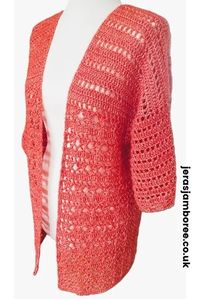 Summer Cardigan Crochet Pattern - Jera's Jamboree