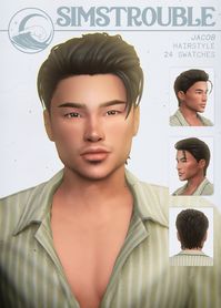 Jacob Hairstyle by simstrouble | simstrouble