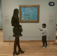 Creds: persephonesblood on ig @alssgny fashion, art, museum, child, outfit,fancy, tall,girl, beautiful