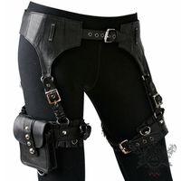 Would love these Holster-style garters from Five and Diamond for steampunk dressing up.