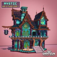 A fantasy house design for minecraft!