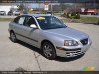 Sterling Metallic - 2005 Hyundai Elantra GLS Hatchback - Gray Interior | GTCarLot.com - Vehicle Archive #47704734