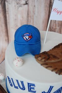 Toronto Blue Jays Baseball Cake