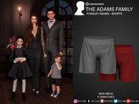 The Sims Resource - The Adams Family (Pugsley Adams - Shorts)