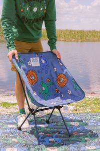 Join our dancin’ frogs in the great outdoors this season. Grab your new favorite camp chair and hit up a park near you.