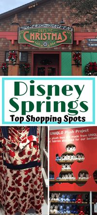 14 of the Best Shops to Visit during your Disney Vacation. Disney Springs has so many shops and I have rounded up the best ones to visit. #disneyvacation #disneystores #disneysprings #wdw #disneyworld #disneyshopping #disneystyle