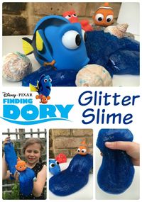 Finding Dory Slime DIY