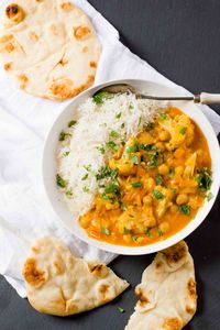 Cauliflower and Chickpea Curry