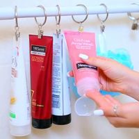 Shower Curtain Clips Hold Your Beauty Products