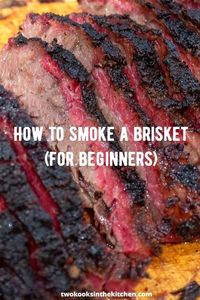 How to smoke a brisket in a smoker includes all the best research, experience and tips by guest chef Bob to get you to a tender, mouth watering smoked brisket. We included a great shortcut and step by step instructions that even a novice can follow.