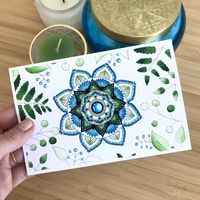 Aqua Nature Mandala