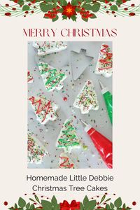 How to Make Homemade Little Debbie Christmas Tree Cakes