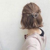 easy cute hairstyle for short hair Ideas