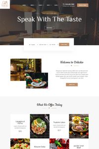 Deliciko is a Creative, Modern and Professional Restaurant WordPress Theme.