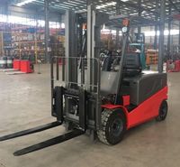 Chariot Elevateur 5m Triplex Mast 3t Electric Battaery Forklift with Side Shifter, Electric Forklift, Electric Forklift Truck,  Model NO. TK15/TK20/TK25/TK30 Fuel Electric Load center 500mm Lift height 3000~5000mm Condition New Power Type Battery Operation Type Steated Tire Type Pneumatic Type Turning Radius 1890mm Driving Motor AC 6.8kw Lift Motor DC 7.5kw Battery Voltage 48V/400ah Service Weight 2980kg Steering Type Hydraulic Steering Brake Mechanical Transport Package International Packing Standard Way with Additional Specification 3130*1080*1995mm Trademark NOELIFT Origin Zhejiang HS Code 442710900 Production Capacity 600units After-sales Service: Online Support Warranty: 1 Year Cab Location: Not Adjustable Type: Electric Forklift Power: AC Motor Load Capacity: 1T - 5T 
 1.5T-3.5T 4&nb