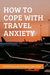 Travel anxiety and fear of flying can keep people from traveling entirely. It's important to learn how cope with travel anxiety so you can face these fears head on and maximize your life. Don't let travel anxiety keep you from living out your best life! IFear of Flying I Travel Anxiety I Travel Fear I Scared To Travel I Tips for Travel Anxiety I Anxiety Tips I Coping With Travel Anxiety I How to Cope With Travel Anxiety I Tips For Coping With Travel Anxiety I #travelanxiety #fearofflying