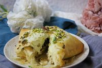 Cranberry Pistachio Stuffed Brie in Phyllo - HealthyBeat