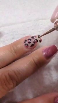 CHEETAH PRINT NAIL ART TUTORIAL | gel polish in shades Stand Off + Rope & Ride | follow @peppigel on instagram! ♡ | Gel Nails, Pink Nails, Valentine's Day Nails, Heart Nail Art, Valentine's Day Nail Art, Pink Nails, Sparkly Nails, DIY Nails, Dip Powder Nails, Dip Powder Manicure, Winter Nails | Made In The USA • Vegan • Cruelty-Free • Leaping Bunny Certified • 10 Free and Non-Toxic