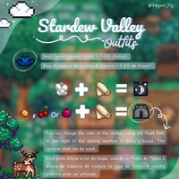 🌱 ₊˚✧ ﾟ. #Stardewvalley #junimo #outfits #stardewvalleygame #game 🌱Qualquer dúvida só comentar. ^^ ₊˚ 🌱 Instagram: Sayuri_lly