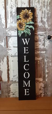 Welcome Porch Sign Personalized Porch Sign Farmhouse | Etsy