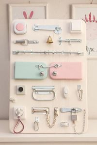 pastel-diy-busy-boards-for-todller-activities | Home Design And Interior