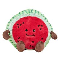 This Warmies Watermelon can help keep you warm on a winter's day, simply warm for 90 seconds in any microwave up to 1000W. 

This cuddly Watermelon from Warmies is suitable for all ages.

The Warmies Watermelon is scented with real dried French lavender and perfectly weighted for a positive sensory experience.