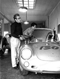 8x10 Print James Dean Rolf Wütherich Porsche Spyder Little Bastard 1955 #5696 | eBay