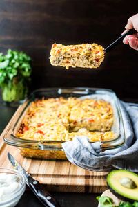 Overnight hash brown breakfast casserole puts a hearty, homemade meal on your table with minimal morning effort. With sausage, egg, cheese, and hash browns, it's got all the staples of a classic American breakfast in one dish. Do all the dirty work, sleep in, and still impress your family and friends with a delicious way to start the day. 