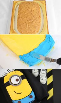 easy do it yourself minions cake