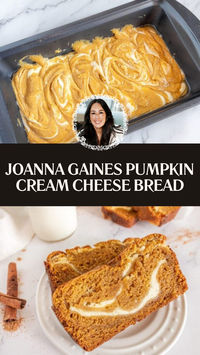 This Joanna Gaines Pumpkin Cream Cheese Bread stands out as one of the best pumpkin bread recipes you can find. The bread itself is moist and flavorful, made from a mix of all-purpose flour, sugar, cinnamon, nutmeg, and unsweetened pumpkin puree.