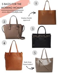 5 Must Have Bags for the Working Woman