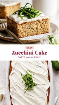 Super Moist Zucchini Cake - Fit Foodie Finds