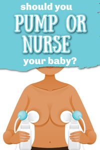 Pumping vs breastfeeding! Not sure whether you should nurse your baby or exclusively pump? Here are the pros and cons of each way of baby feeding. baby | breastfeeding | breast pump | new mom