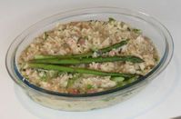 Asparagus and Pancetta Risotto with Fresh Herbs