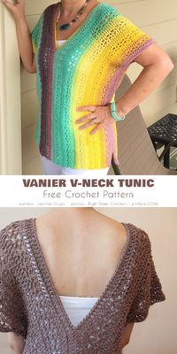 Vanier V neck tunic