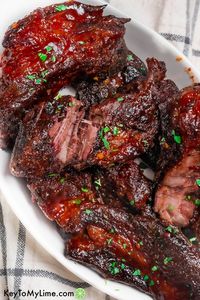 BEST Country Style Beef Ribs {VIDEO} - Key To My Lime