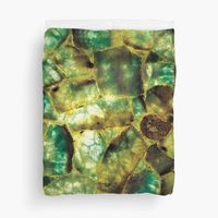 "Emerald " Duvet Cover by ilovesbd | Redbubble