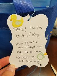 Doing it My Own Way: OH SH!T Baby Shower Gift: The best thing to give a new mommy!