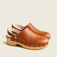 J.Crew: Convertible Leather Clogs For Women