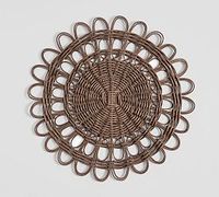 Wicker Weave Handwoven Rattan Charger Plate