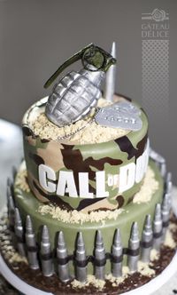 call of duty cake - Cake by Marie-Josée