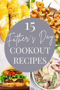 Fire up the grill for dad and have an epic bbq with these easy bbq Fathers Day recipes. Tasty and simple, dad will love it.