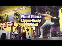 BEGINNER FRIENDLY: MACHINE ONLY UPPER BODY WORKOUT AT PLANET FITNESS - YouTube