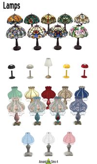 Sims 4 - Table lamps | Patreon