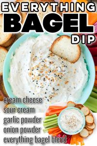 EVERYTHING BAGEL DIP