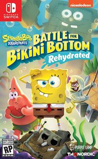 Details: Are you ready, kids? The cult classic is back, faithfully remade in spongetastic splendor! Play as SpongeBob, Patrick and Sandy and show the evil Plankton that crime pays even less than Mr. Krabs. Want to save Bikini Bottom from lots of rampant robots? Of course you do! Want to underpants bungee jump? Why wouldn't you! Want to join forces in a brand new multiplayer mode? The battle is on!Features: Play as SpongeBob, Patrick and Sandy and use their unique sets of skills Thwart Plankton's