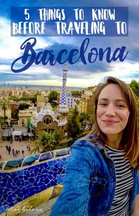 So, you’re traveling to Barcelona, Spain?  Here are five things I wish I knew before heading there myself. | The Mochilera Diaries