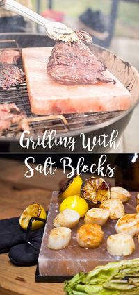 Grilling With Salt Blocks - Have you ever done this? Any tips? {sp}