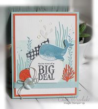 Me, My Stamps and I: Stampin' Up Whale Done